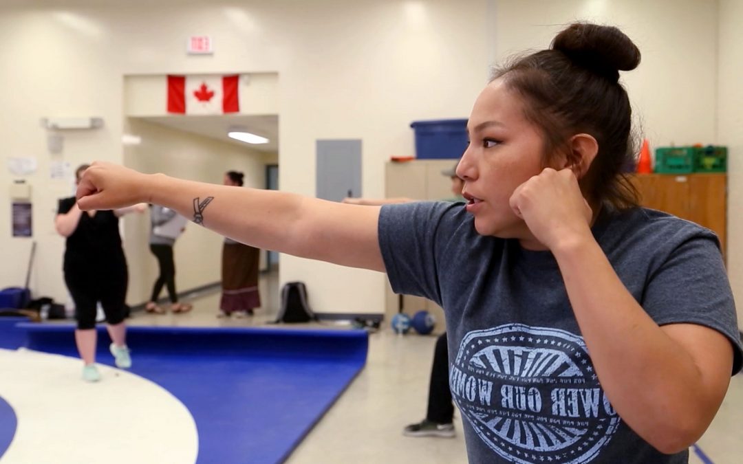Indigenous MMA Fighter Teaches Power Our Women, Self-defense for Women of all Ages