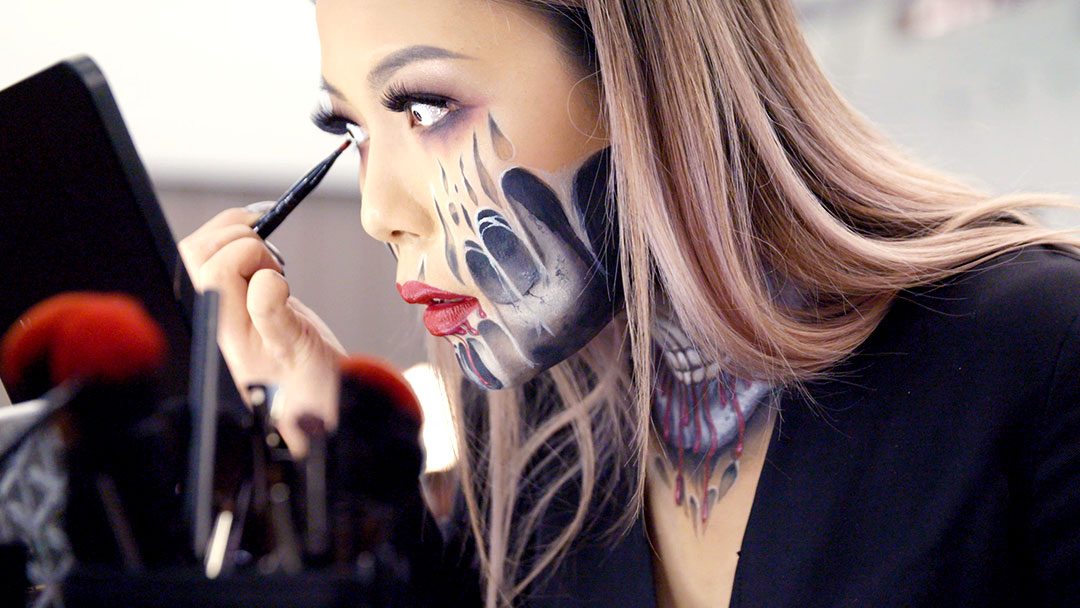 Mimi Choi Brings Fear to Life with Her Makeup Artistry